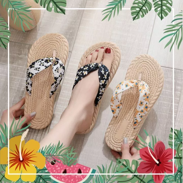 Dép Đi Biển Thời Trang Nữ <<SIÊU CUTE>> Phù Hợp Chụp Ảnh Dã Ngoại!!