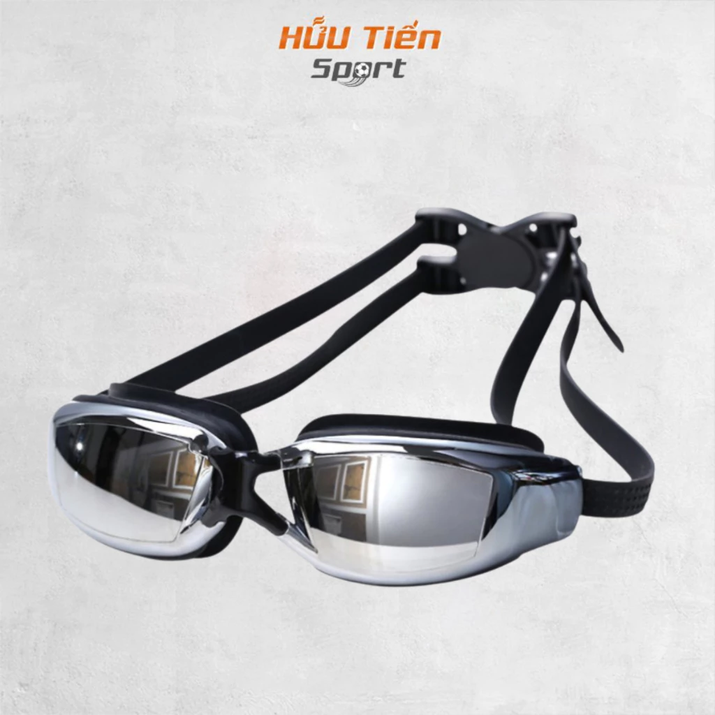 Kính Bơi Tráng Gương, Kiến Bơi Chống Tia UV, Mắt Kính Cận 0 Độ, Chống Hấp Hơi, Kính Thời Trang Cao Cấp Kèm Hộp